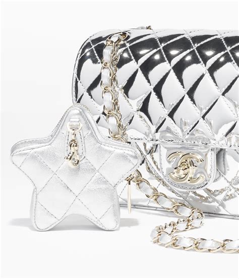 chanel flap bag & star coin purse|Chanel flap bag agneau.